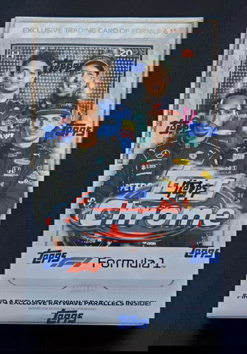 2021 Topps F1 Chrome Lite Hobby Box