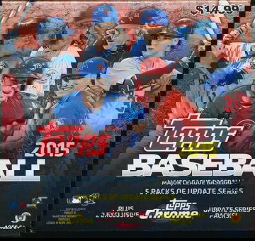 2015 Topps Chrome Update Sealed Box 