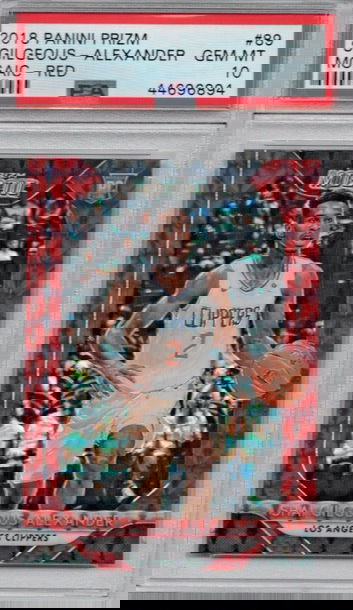 New listing
2018 Panini Prizm Mosaic 89 Shai Gilgeous-Alexander Red PSA 10 Rookie