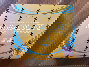 2019 Immaculate Football FOTL Hobby Box