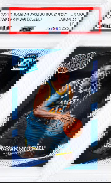 2017 Donovan Mitchell Panini Donruss Optic    #188 PSA 10