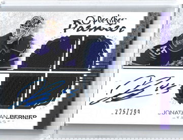 JONATHAN BERNIER 2007/8 O-PEE-CHEE PREMIER GAME JERSEY AUTOGRAPH AUTO #225/299