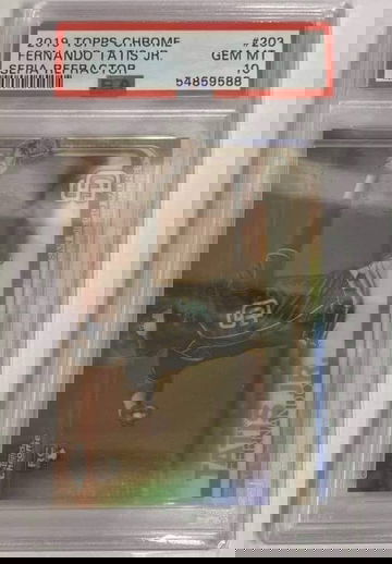 2019 Topps Chrome Sepia Refractor Fernando Tatis 