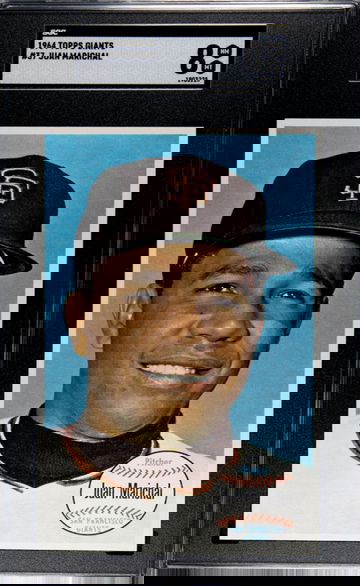 1964 Topps Giants Juan Marichal SGC 8