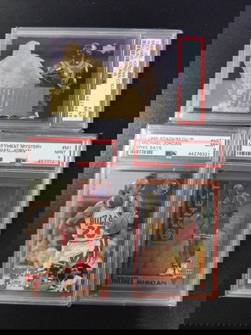 1995 Michael Jordan 3 cards Lots PSA 9