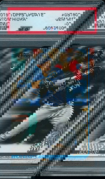 2019 Topps Update Keston Hiura PSA 10