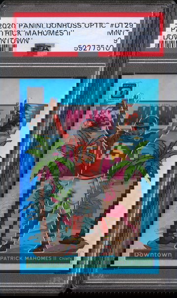 2020 Patrick Mahomes Optic Downtown