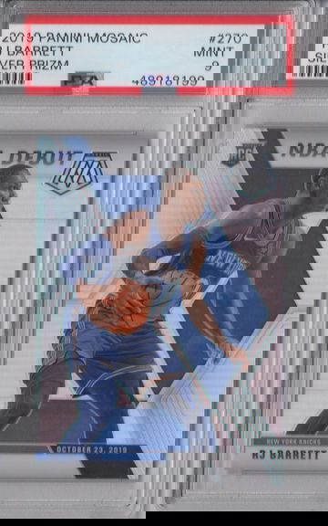 2019 Mosaic RJ Barrett Silver PSA 9