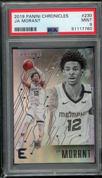 2019 Chronicles Essentials Ja Morant PSA 9 