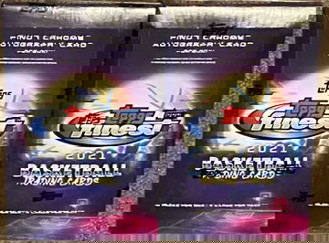 2021 Topps Finest Basketball Box Sealed Lot of 2 New