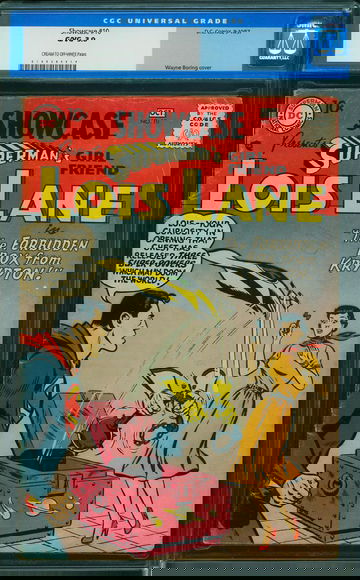 SHOWCASE #10, CGC 3.0 GVG