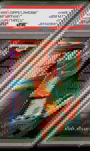 Kobe Bryant 1999 Topps Chrome Highlight Reels PSA 10