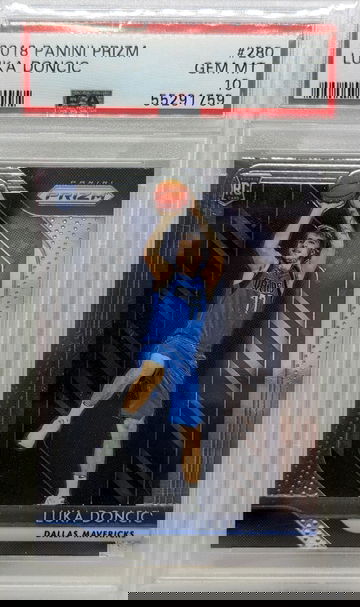 2018 Panini Prizm Luka Doncic #280 PSA 10 Rookie RC