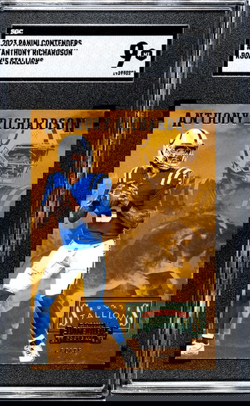 2023 Panini Contenders Rookie Stallions Anthony Richardson #2 SGC 9