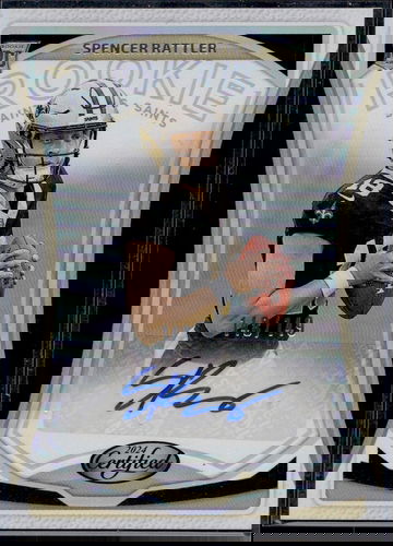 2024 Panini Certified Rookie Signatures Spencer Rattler #RS-SRR RC Auto /149