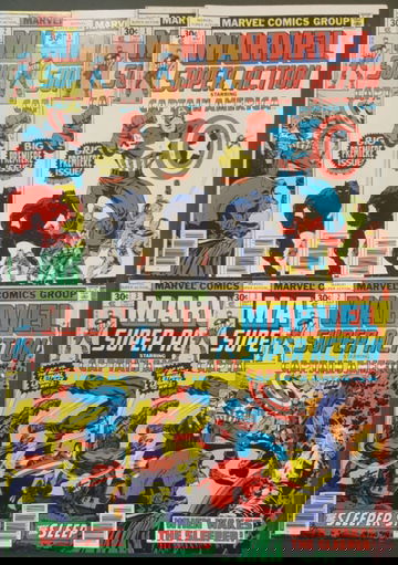 MARVEL SUPER ACTION LOT (1977)