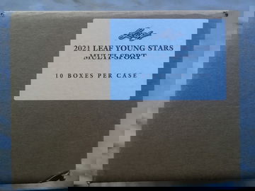 2021 Leaf Young Stars Multi Sport 10 Box Case