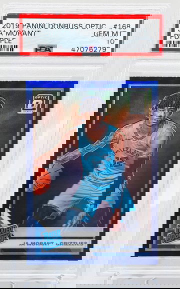 Ja Morant Optic Purple Holo RC PSA 10