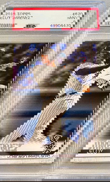 2019 Topps Eloy Jimenez PSA 9