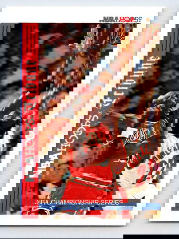 1993 94 NBA Hoops MICHAEL JORDAN Tribune Championship Series #TR1