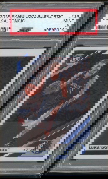 2019 Panini Donruss Optic Luka Doncic PSA 9