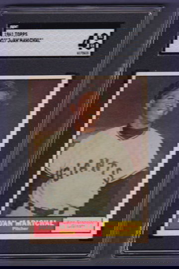 1961 Topps #417 Juan Marichal SGC 4