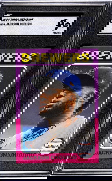2024 Topps Heritage #632 Jackson Chourio SGC 9