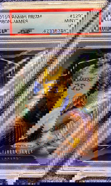 2019 Prizm Lebron James PSA 9