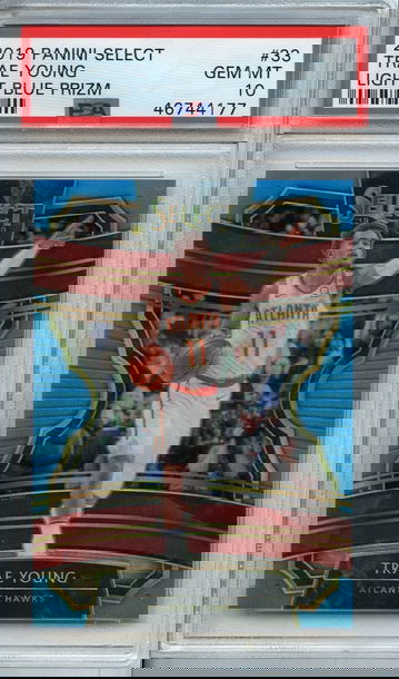 2019 Trae Young Select Light Blue PSA 10