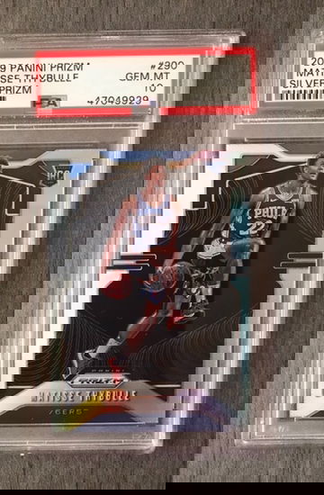 2019-20 Matisse Thybulle silver prizm psa 10 #290