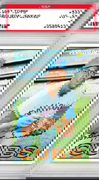 1967 TOPPS FERGUSON JENKINS PSA 4