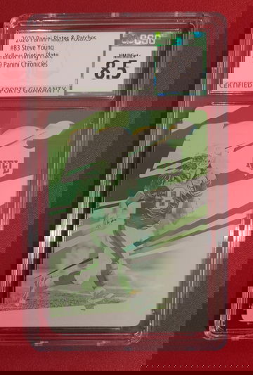 2020 Panini Plates & Patches 1/1 Steve Young San Francisco 49ers