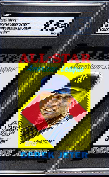 2023 Topps #88AS-28 Derek Jeter '88, A/S Black /299 SGC 9.5