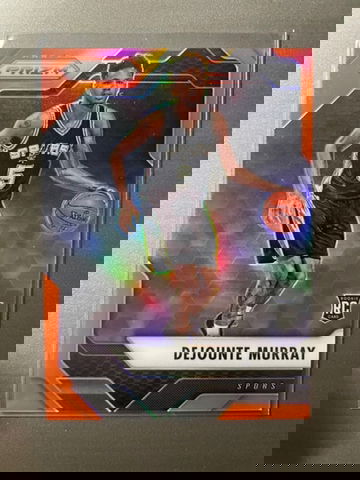 2016-17 Prizm Orange RARE /49 Dejounte Murray Rookie Card