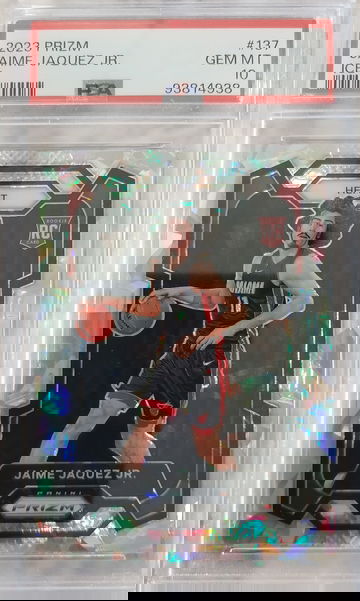 2023 Panini Prizm Jaime Jaquez Jr. Ice Psa 10 Gem Mint 
