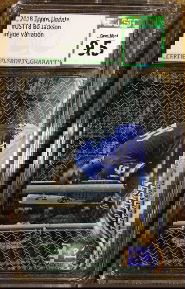 2018 Topps Update SP Bo Jackson CSG Gem Mint 9.5