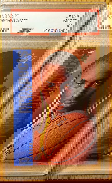 1996 SP Upper Deck Kobe Bryant Lakers Rookie RC PSA 9