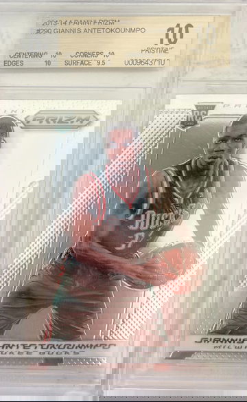 2013 Panini Prizm Giannis Antetkounmpo BGS 10