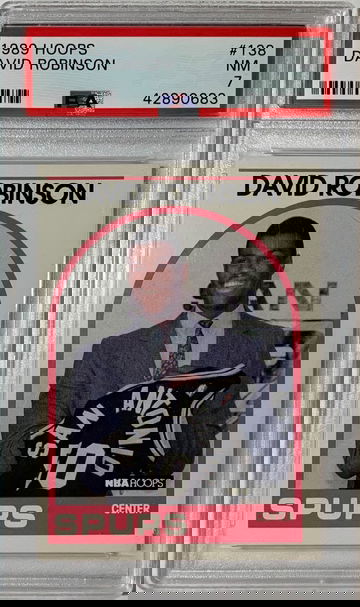 1989 Hoops David Robinson PSA 7 #138 