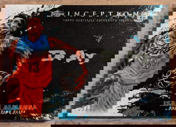 2022 Topps Inception Overtime Elite Izan Almansa Silver Signings Auto /99 RC Rookie OTE