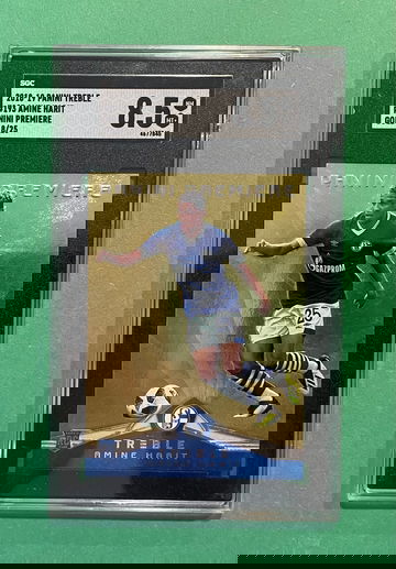 2018-19 Panini Treble #193 Amine Harit Gold SGC 8.5