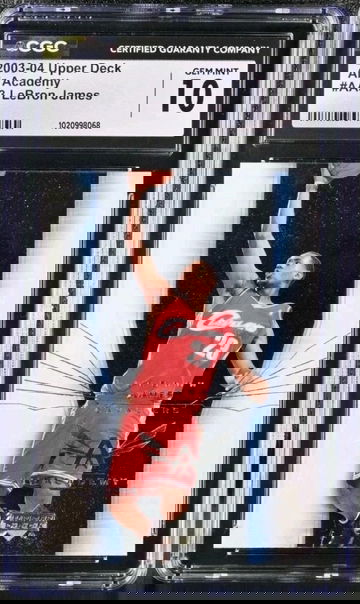 2003-04 Upper Deck Air Academy LeBron James #AA3 CGC 10 GEM MT Rookie RC
