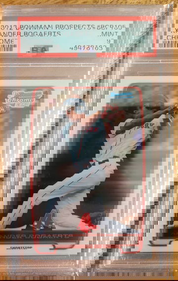 2012 Bowman Chrome Xander Bogaerts PSA 9