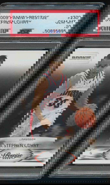 2009 Prestige #230 Stephen Curry PSA 10 Gem Mint 