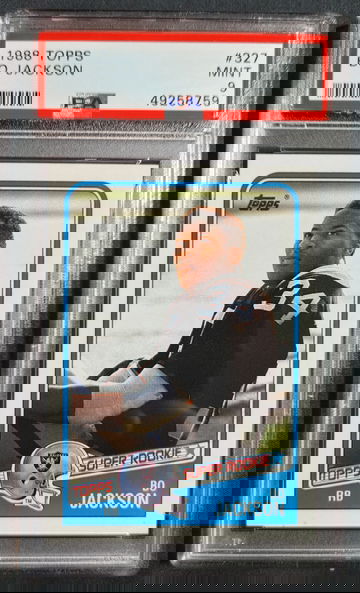 1988 Topps Bo Jackson PSA 9