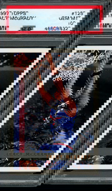 1997 Topps #125 Tracy McGrady PSA GEM MINT 10