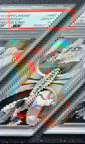 2019 Topps Chrome Nolan Ryan/Shohei Ohtani Greatness Returns PSA 10 #GRE3