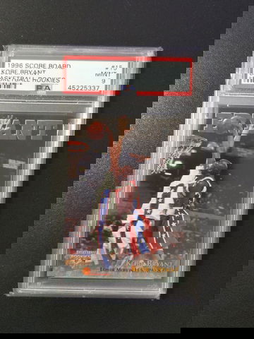 1996 Score Board # 15 Kobe Bryant PSA 9