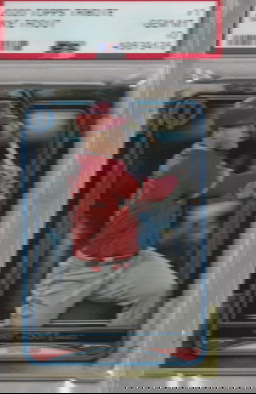 2020 Topps Tribute Mike Trout PSA 10