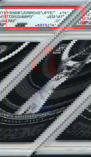 Giannis Antetokounmpo Star Gazing PSA 10